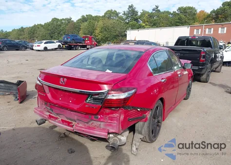 2016 Honda Accord Sport из США, поврежденный, VIN 1HGCR2F5XGA096808